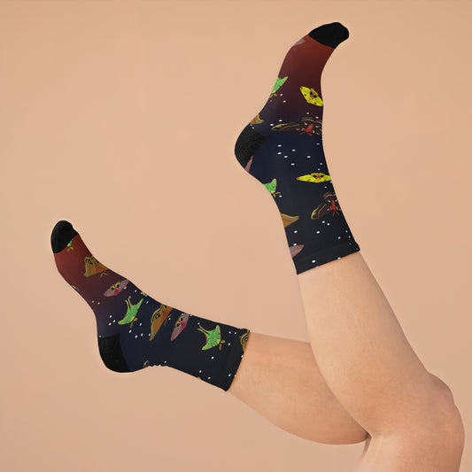 Silkmoth Socks